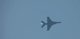 Fighter Jet Passes SSPP’s Headquarters Fighter Jet