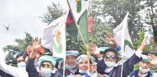 Pa-O Political Party Re-registered With Junta-Appointed Union Election Commission Pa O people participated during 2020 election campaign