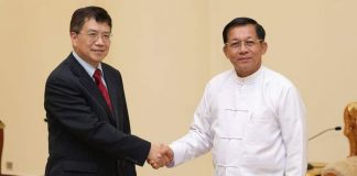 MYANMAR PEACE PROCESS CONUNDRUM: China’s lopsided coercive push and ASEAN’s slow-moving 5PC persuasion China Special Envoy Deng Xijun left meeting with Min Aung Hlaing