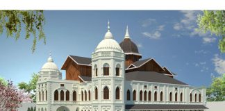 Construction of Shan Palace in Keng Tung, overseen by Military Council, reaches 60% completion Keng Tung Palace model