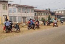 Fighting Prevents Panglaung Villagers From Going Home People in Pangluang fled from their homes