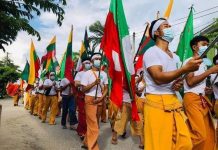 White Tiger Party Changes Name For Burma’s Election SNDP supporters