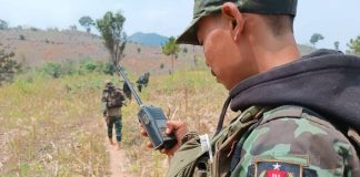 Fighting Continues In Panglaung Township The resistance force