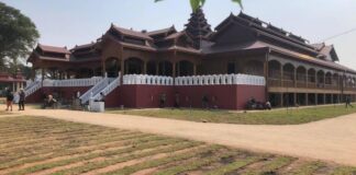 Coup Junta Leader Attends Opening Ceremony Of New Rebuilt Shan Palace Palace