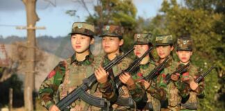 TNLA Embraces Of Wa Leaders’ Political Standpoint TNLA soldiers Photo PSLF TNLA