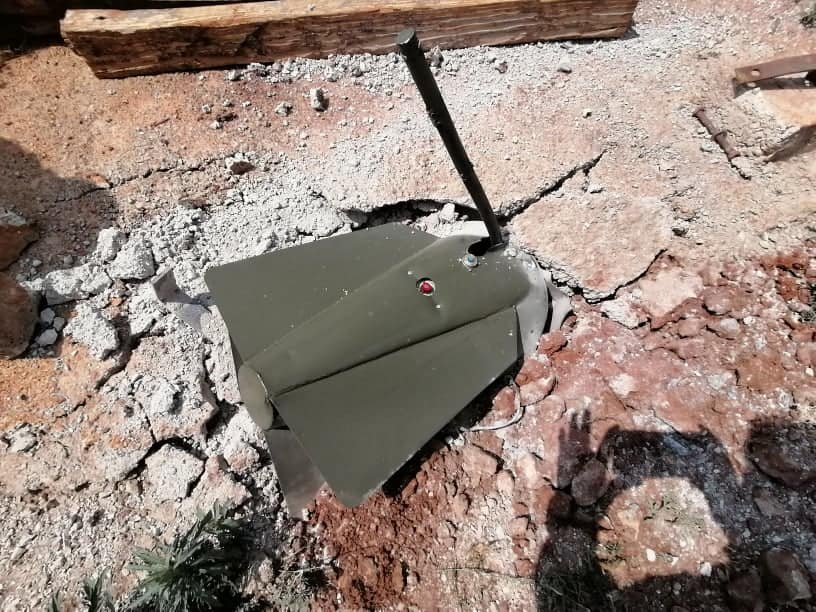 Bomb dropped by Junta in Paikhun township