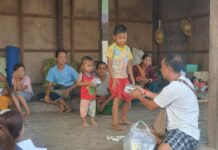 Civilians Return To Homes In Laikha District IDPs in Laikha township, southern Shan State, Burma