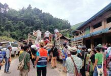 Displaced residents start returning to Kyaukme Town in northern Shan State IDPs in Kyawkme township northern Shan State
