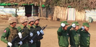 MNDAA Launches Coordinated Attack Against Lashio Police Station MNDAA Photo The Kokang