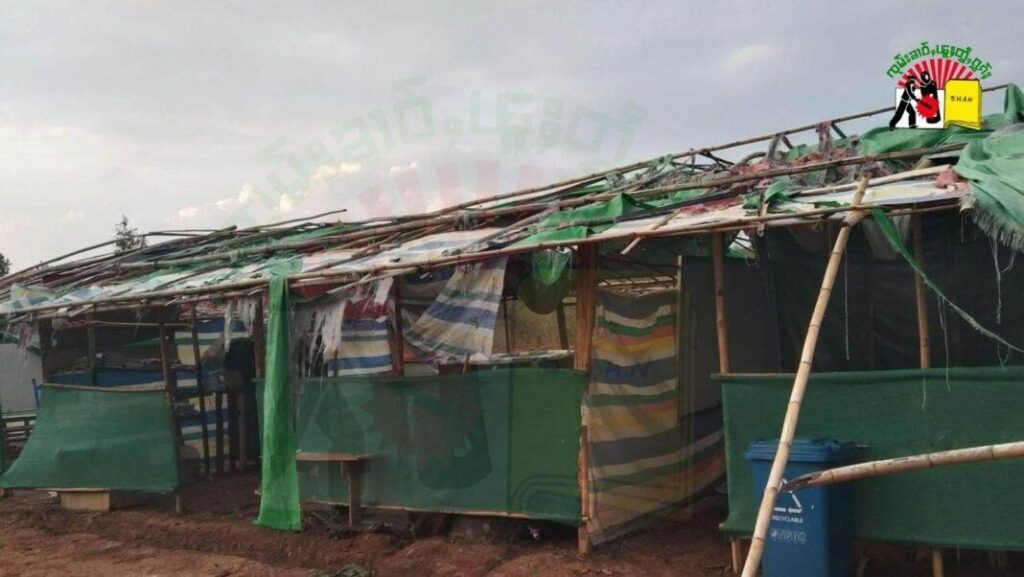 Temporary IDPs shelter