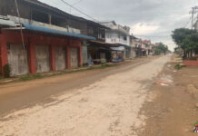 Junta Suffers Heavy Losses During Attack on SSPP/SSA in Laikha Empty street in Laikha Township after fighting broke out