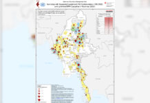 Regime’s Landmines Impede Civilians’ Return to Mongpai map by mimu