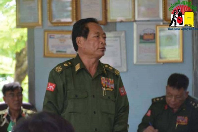 Gen Pang Fa, the chairman of the Shan State Progress Party Shan State Army (SSPP SSA)