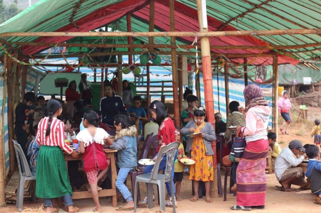 IDPs along the Karenni Shan State border