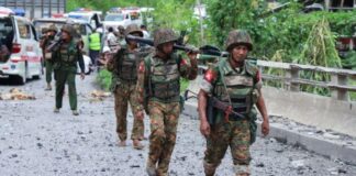 SAC Forces Drive Hundreds from Villages in Southern Shan State SAC soldiers