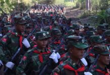 Junta launches counteroffensive in Naungcho Township, Shan State TNLA troops