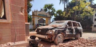 KIA and Allies Launch Offensive Against Regime Forces in Northern Shan State A Temple in Mongmit, Shan State, Burma