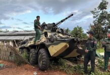 Three Brotherhood Alliance Encircles Kutkai The resistance group seized junta tank