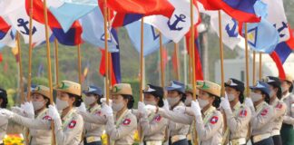 SAC Activates Compulsory Military Service in Burma Female officers of military regime