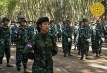 KNDF Surrounds Remaining Regime Troops in Mongpai KNDF troops Photo KNDF