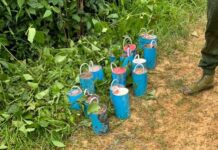 Opposing Shan Armies Clash in Lawksawk Township Landmines used in the conflict areas Photo SSPP Info