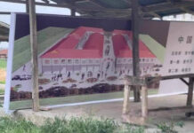 Shan Market Vendors May Lose Out if TNLA-Backed “Chinese New City’ Project Revamps the Old Market The market project s description on the vinyls