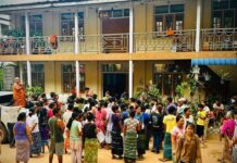 Rising Civilian Casualties as Entire Families Perish in Kyaukme Artillery Bombardments IDPs in Kyaukme