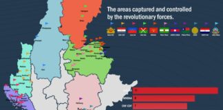 China carries out military exercises on Myanmar border Map BNI MPM