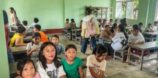Airstrike Fears Cause MNDAA to Close Only School in Pang Hsai Town, Shan State Pang Hsai Basic Education High School's students