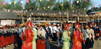 The Creation of New Constituent Units in the Myanmar Context Traditional manao ceremony, Myitkyina, Kachin State