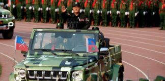 UWSA SUMMONED AND GIVEN CHINA’S POLICY DIRECTIVES: Propping up Myanmar military junta regime may be counter productive for China UWSA Photo Irrawaddy