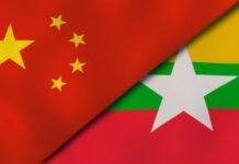 PRIVATE MILITARY COMPANIES IN MYANMAR: China upping the ante or bulldozing through? China and Myamar flags