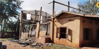 RCSS Accused of Attacking Two SSPP/SSA Bases Damaged house Photo SSPP Info