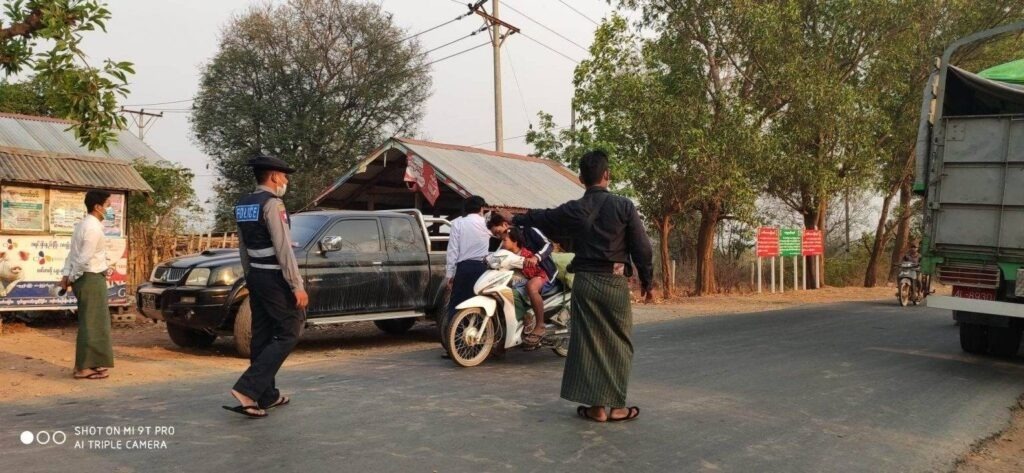 A check point in Shan State