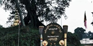 Myanmar Military Bombs Wan Weng Long Area in Mansi Township Wan Weng Long