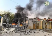 Junta Airstrike on Nawnghkio Monastery Claims Lives of Eight Novice Monks and Six Civilians House damaged by junta airstrike