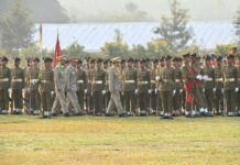 FORCED CONSCRIPTION LEADS TO SUCIDAL PROTEST WAVE: All stakeholders interested only in youth becoming cannon fodders Junta leader Min Aung Hlaing on inspection