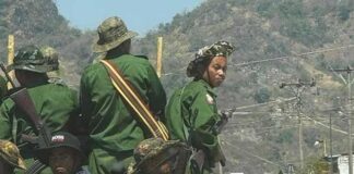 Drunk PNO Militiaman Shoots Civilian in Nyaungshwe Township PNO PNA militiamen