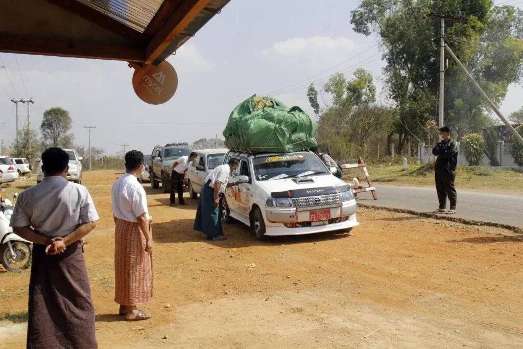 Check point in Shan State