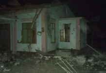 Myanmar Military Intensifies Bombings in TNLA-Held Regions, Killing Civilians and Destroying Homes Damaged house in Mongkut