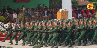 INTER-EAO CONFLICT: SSPP and MNDAA fought each other due to territorial disputes SSPP SSA troops at its HQ