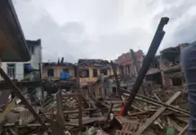 Airstrikes Kill Civilians, Escalate Fear in Northern Shan State Damaged houses