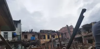 Airstrikes Kill Civilians, Escalate Fear in Northern Shan State Damaged houses