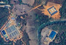 Cybercrime Flourishes in Shan State Amid Militia Rule and Military Collusion Suspected location of online scam centers in Laihka Township, Shan State