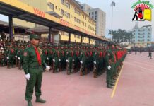 UWSA’s Forced Recruitment Drives Civilian Exodus in Tangyan Township UWSA troops Photo SHAN