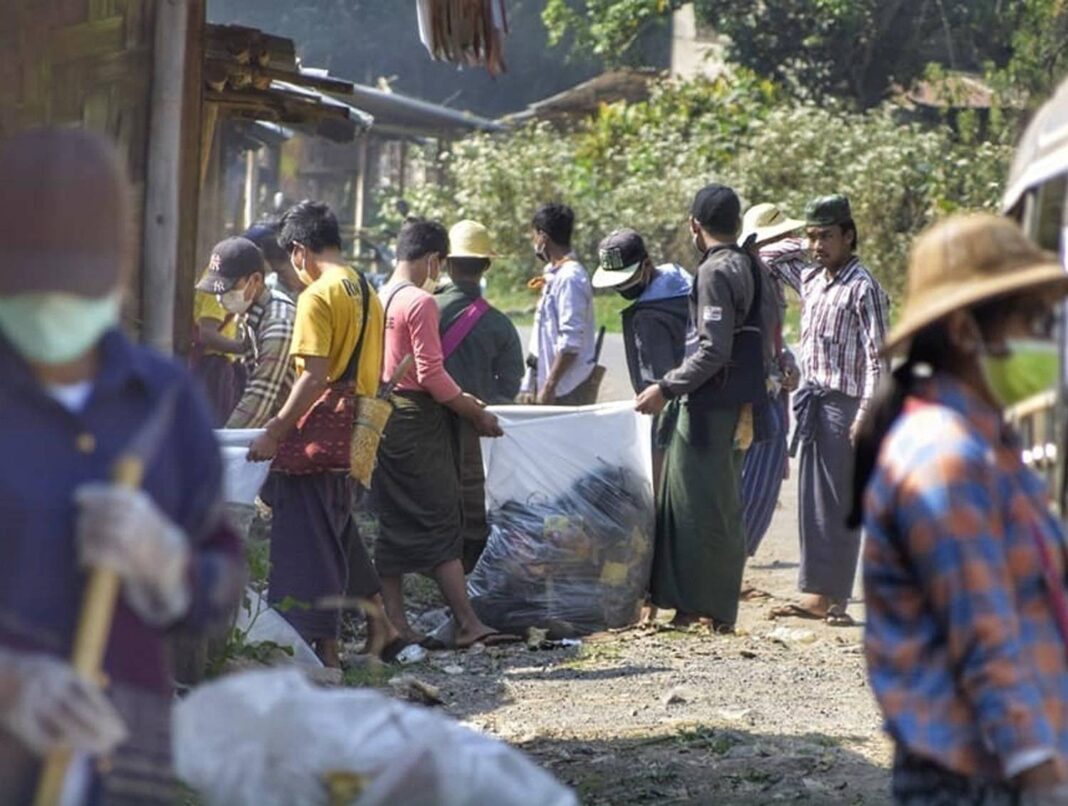 Young people from Ywa Ngan