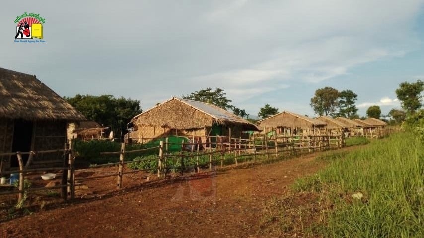 Displaced Families Take Refuge in Makeshift Shelters in Shan State Displaced Families Take Refuge in Makeshift Shelters in Shan State