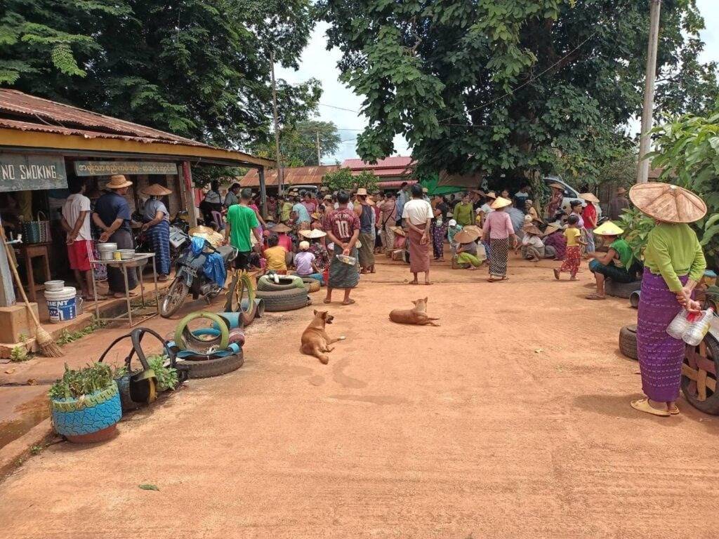 IDPs at Nawngping, Kyaukme Township