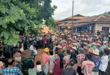 Kyaukme Emptied as Junta Airstrikes Force Mass Exodus in Northern Shan State IDPs in Nawnghkio, northern Shan State