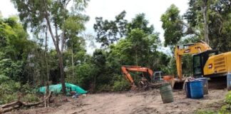 Gold Mining Expansion Under MNDAA Spurs Protests, Evictions in Shan State Land cleared for mining operations